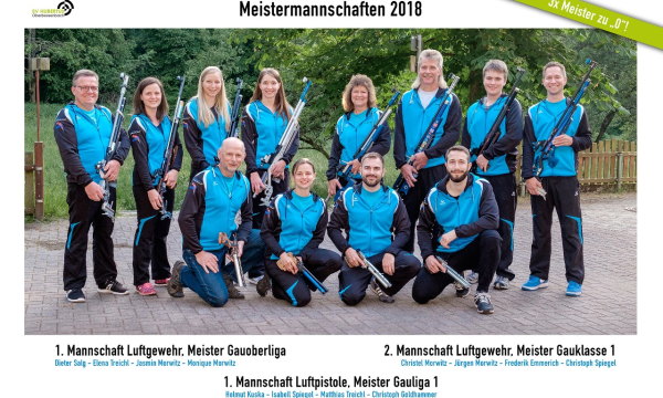Gruppenbild mit allen Meisterschützen